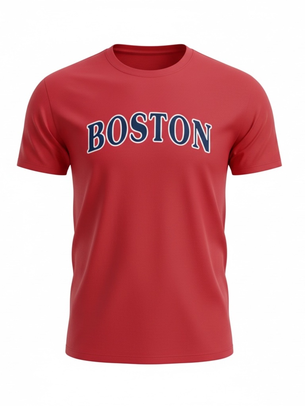 Gildan Red Sox 'BOSTON' Chest Logo Tee